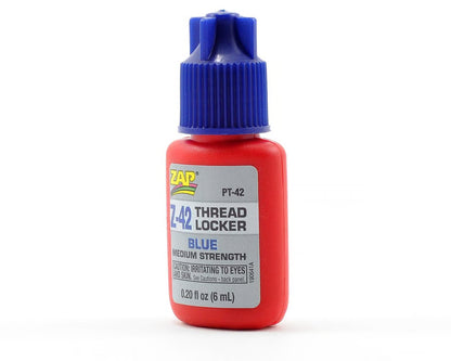 Pacer Technology Z-42 Blue Thread Locker (Medium) (0.2oz) - PAAPT42