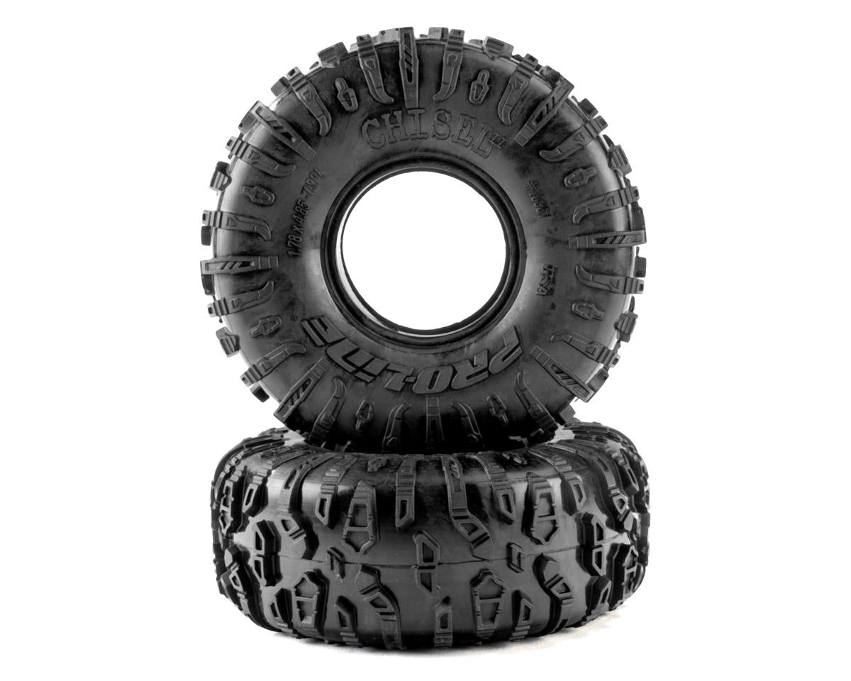 Pro-Line Chisel II 1.9" Rock Crawler Tires w/Memory Foam (2) (4.85") (G8) - PRO1036114