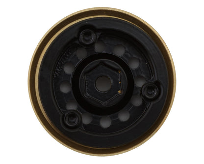 Pro-Line Rock Shooter 1.0" Brass Crawler Wheels (Black)(2) - 2812-00