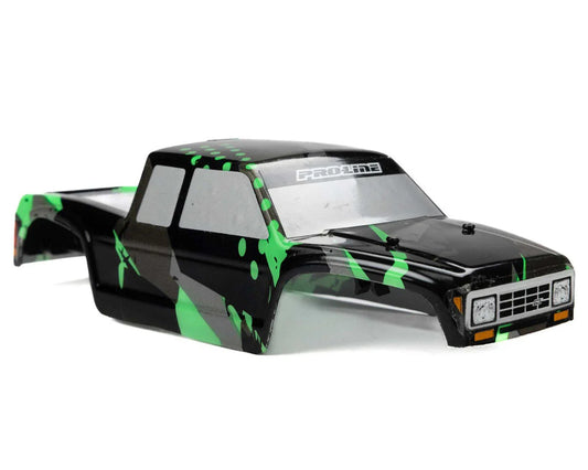 Pro-Line Axial SCX30 1/30 Coyote High Performance Pre-Trimmed & Pre-Painted Body (Black/Green) (Limited Edition) - PRO369420