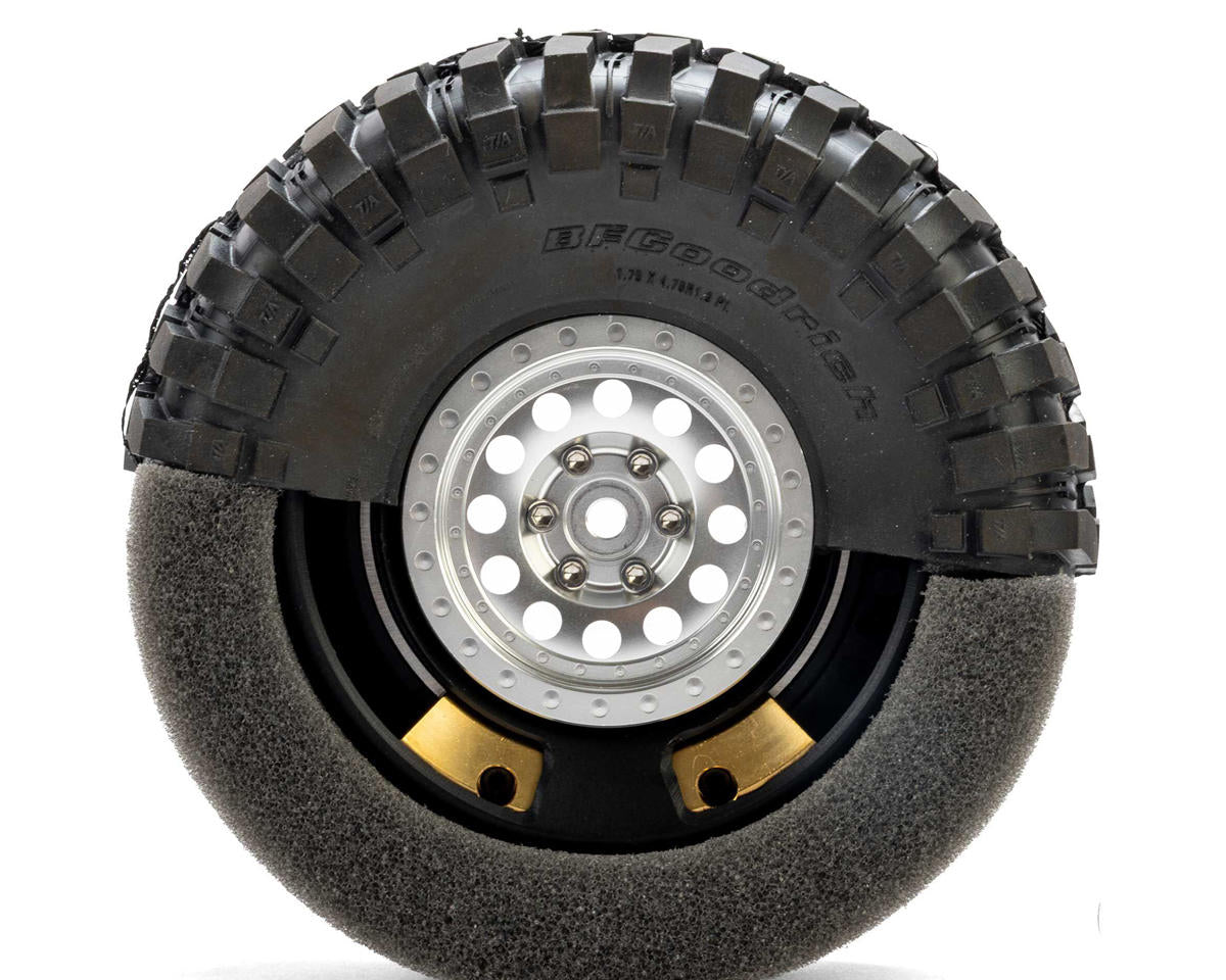 Pro-Line Rock-Tek 1.9" Rock Crawler Dual Stage Foam & Brass Weight (108g ea) (2) (108g ea) -  PRO647900