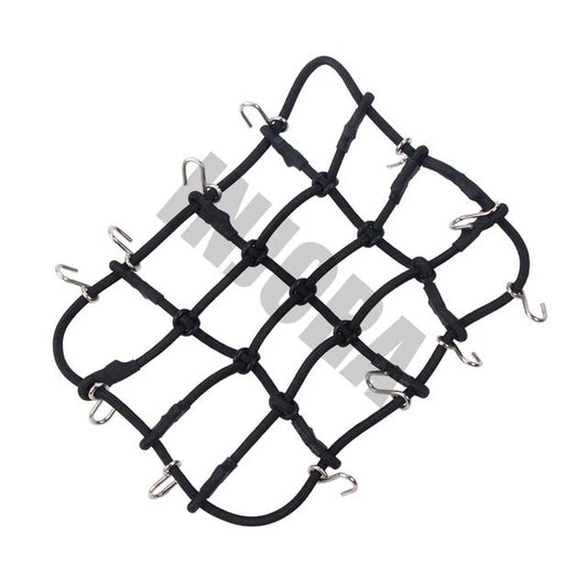 INJORA 132*105mm Mini Elastic Luggage Net for 1/10 RC Crawler - CRAW18022_Black