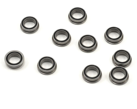 PTK-10070 Protek RC 1/4x3/8x1/8" Rubber Sealed Flanged “Speed” Bearings