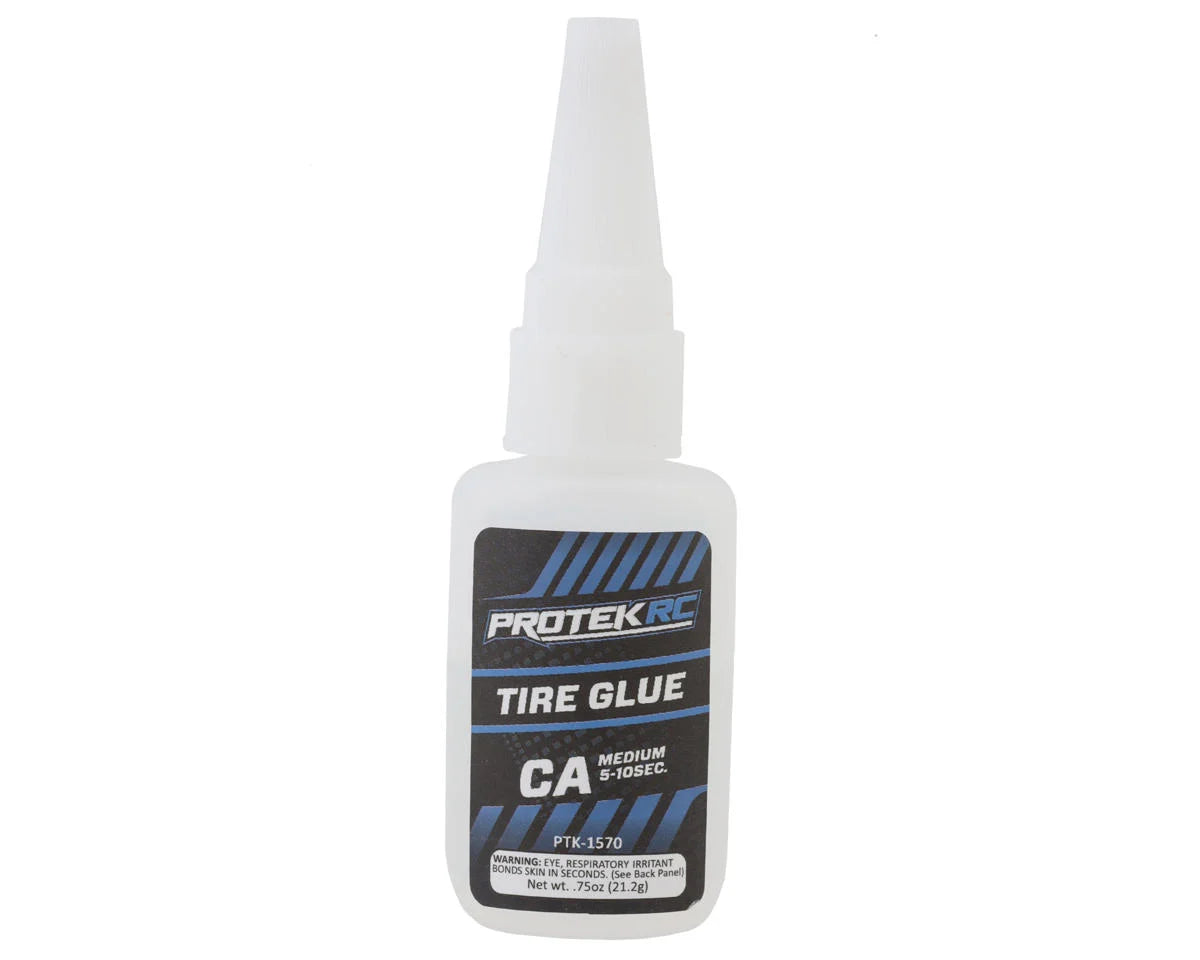 PTK-1570 ProTek RC CA Tire Glue w/Glue Tip (Medium) (0.75oz)