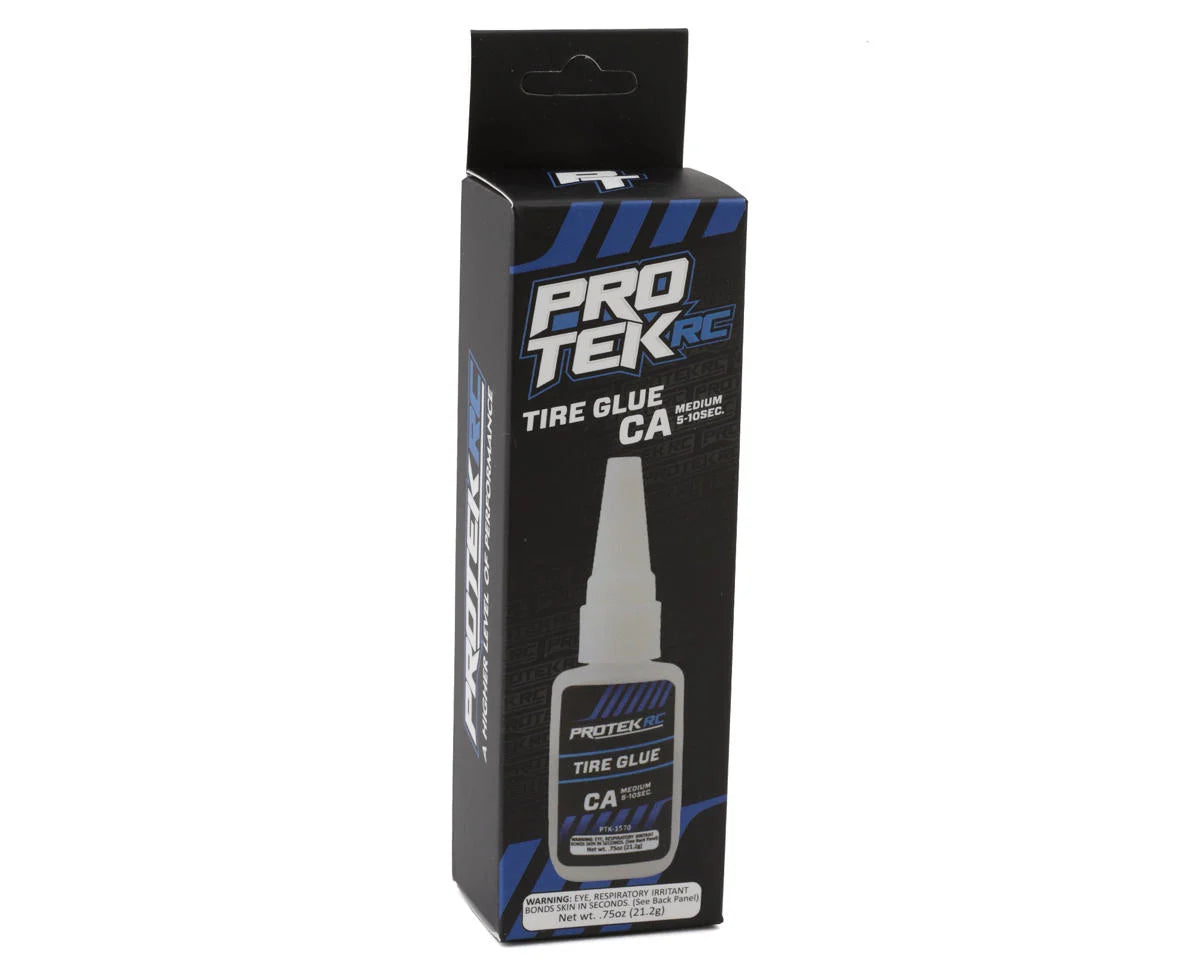 PTK-1570 ProTek RC CA Tire Glue w/Glue Tip (Medium) (0.75oz)