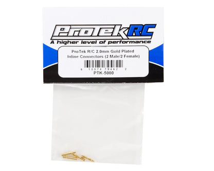 PTK-5000 Protek RC 2.0mm Gold Plated Inline Connectors