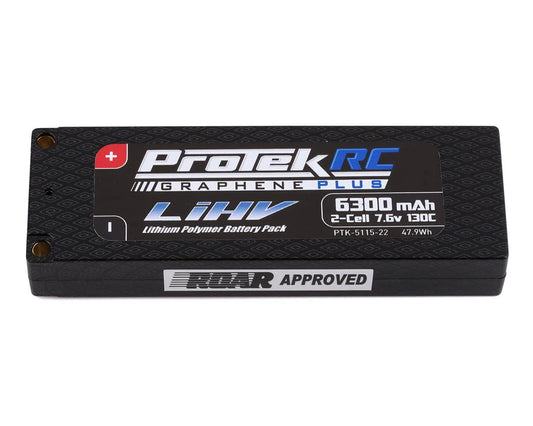 PTK-5115-22 ProTek RC 6300mAh 2-Cell 7.6V 130C