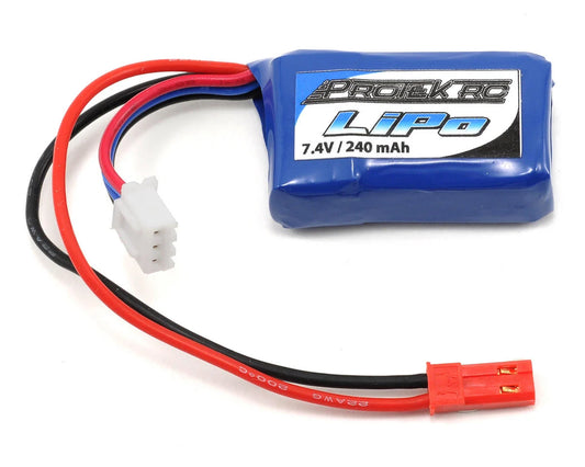 PTK-5185 ProTek RC 2S High Power 30C Micro Lipo Battery (7.4V/240mAh)