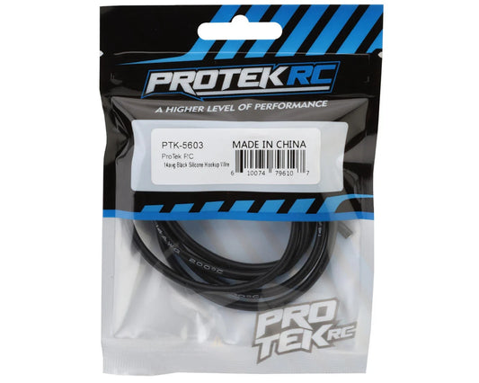 PTK-5605 Protek RC 16awg Black Silicone Hookup Wire 1M
