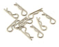 ProTek RC Extra Small Body Clip (10) (1/12 Scale)  Part#: PTK-8700