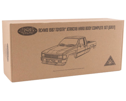 RC4WD 1987 Toyota XtraCab Hard Body Complete Set (Grey) - Z-B0271