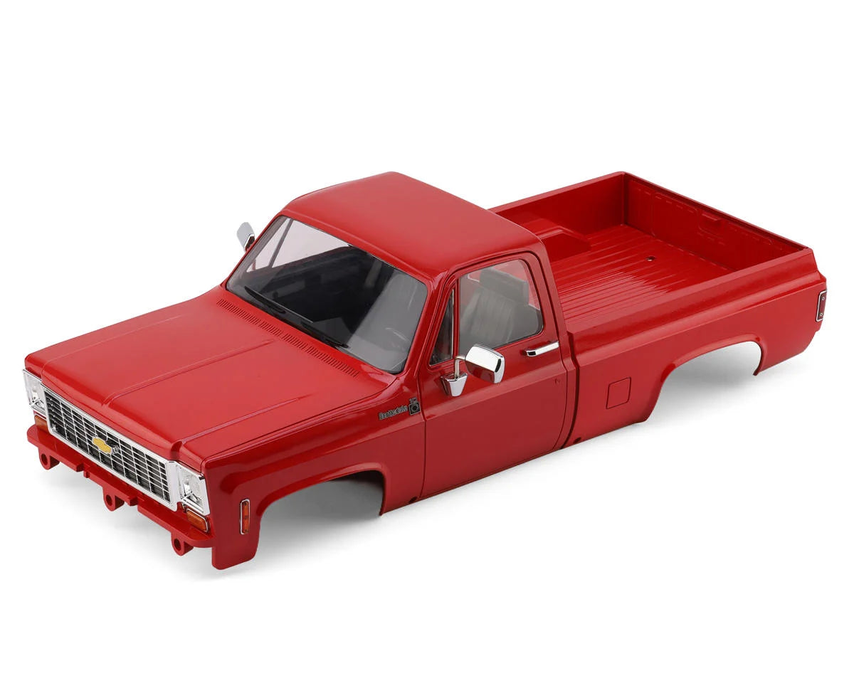 RC4WD Chevrolet® K10 Scottsdale 1/10 Pre-Painted Hard Body Set (Red) - RC4ZB0276