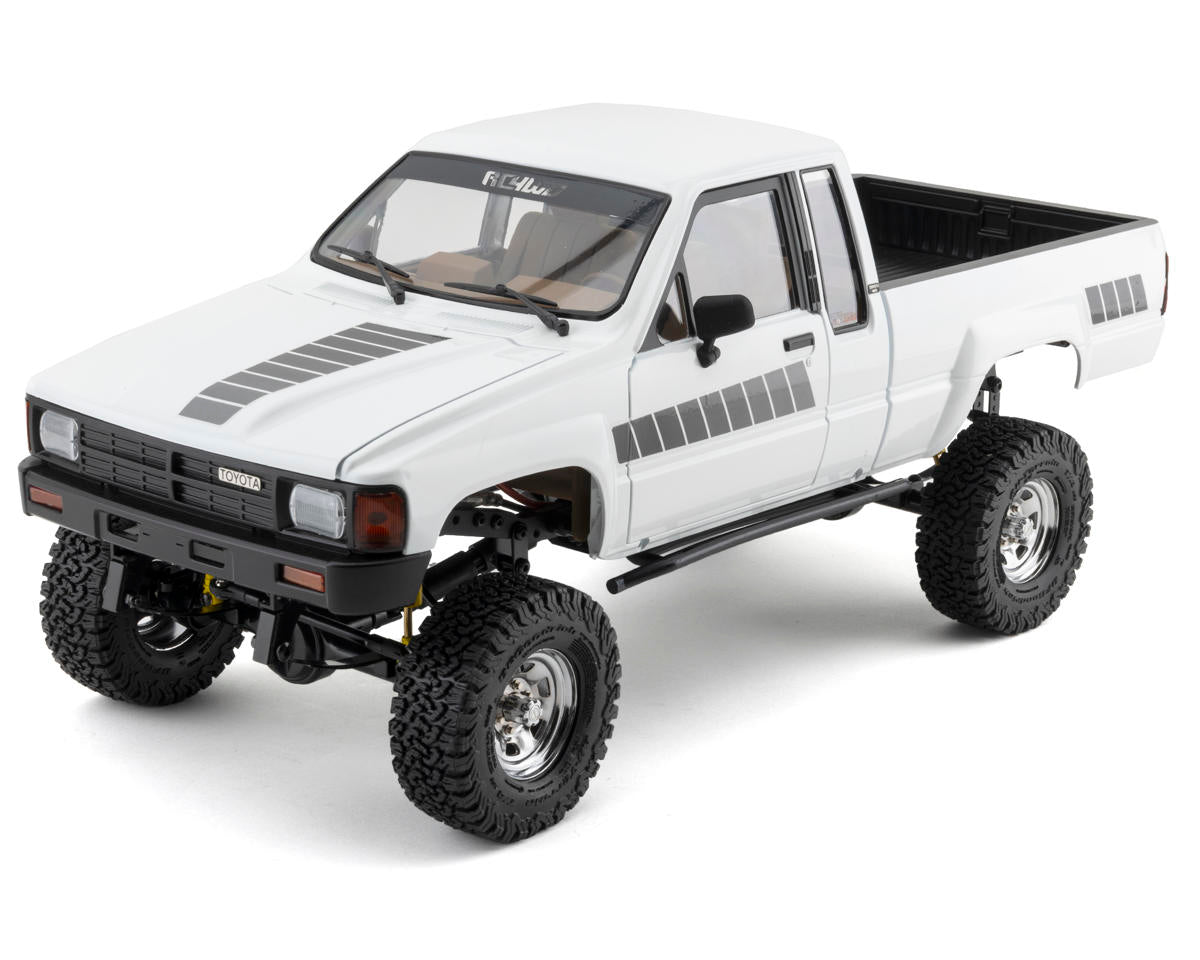 RC4WD Trail Finder 2 "LWB" 1/10 RTR 4WD Scale Trail Truck w/1987 Toyota XtraCab Body & 2.4GHz Radio (White) - Z-RTR0064