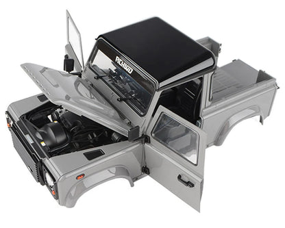 RC4WD Gelande II RTR 1/10 Scale Crawler w/2025 Land Rover Defender D90 Pick-Up Body (Grey) - Z-RTR0065