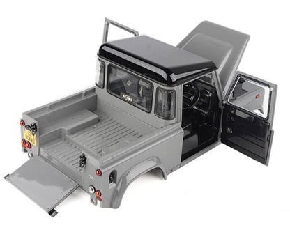 RC4WD Gelande II RTR 1/10 Scale Crawler w/2025 Land Rover Defender D90 Pick-Up Body (Grey) - Z-RTR0065