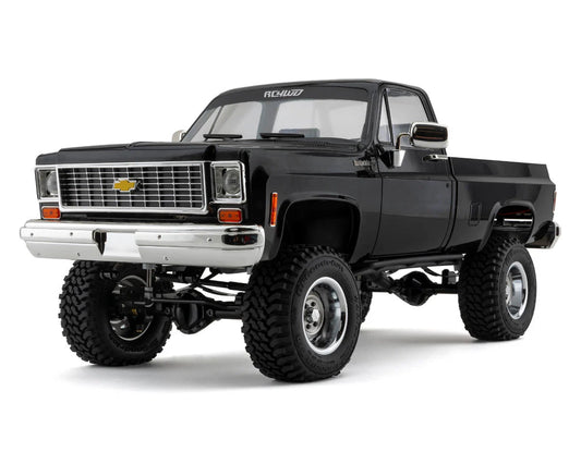 RC4WD Trail Finder 2 "LWB" RTR W/ Chevrolet K10 Scottsdale Hard Body Set (Black) w/2.4GHz Transmitter - Z-RTR0067