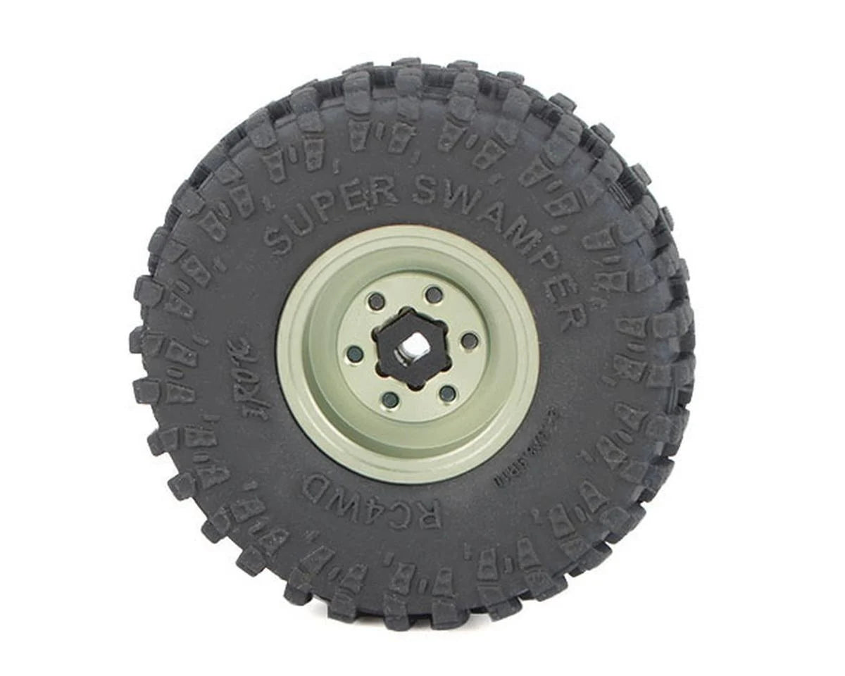 RC4WD Axial SCX30 7mm CNC Aluminum Wheel Hex Adapters (4) (For 1.0" Wheels) - Z-S1167