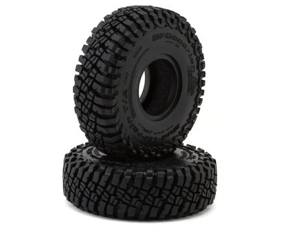 RC4WD 1.55" BFGoodrich Mud Terrain T/A KM3 Tires Rock Crawler Tires (2) (GripTec Red/Super Soft) (4.17" OD) - RC4ZT0108