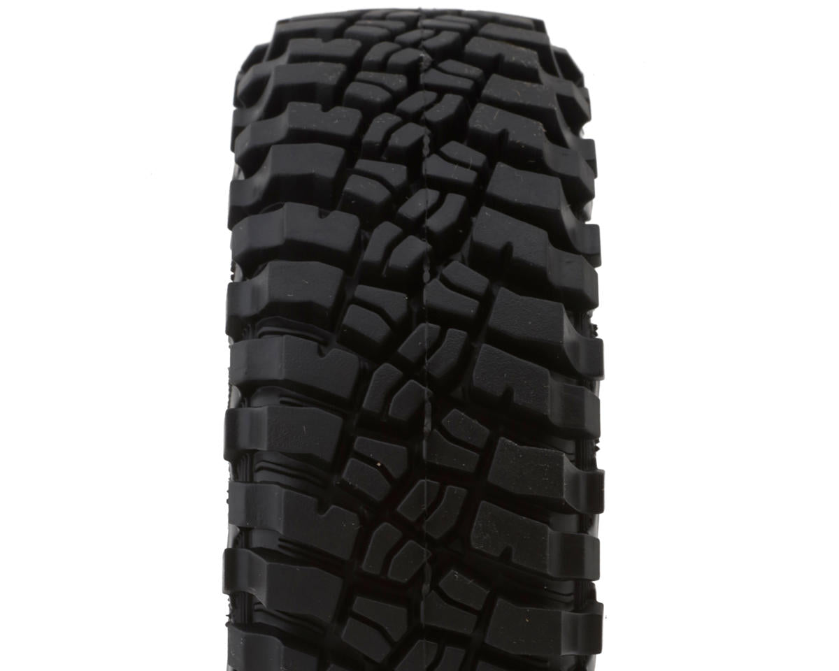 RC4WD 1.55" BFGoodrich Mud Terrain T/A KM3 Tires Rock Crawler Tires (2) (GripTec Red/Super Soft) (4.17" OD) - RC4ZT0108