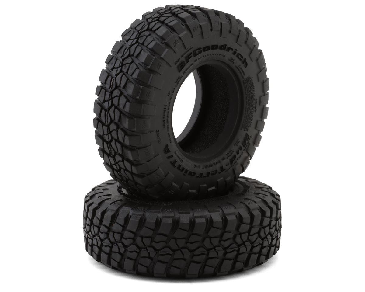 RC4WD 1.7" BFGoodrich Mud-Terrain T/A KM2 Scale Crawler Tires (2) (GripTec Red/Super Soft) - RC4ZT0228