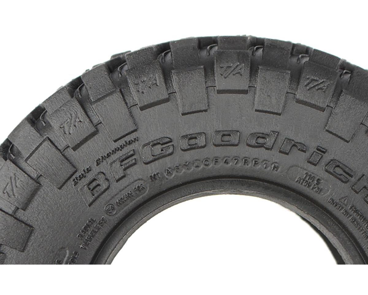RC4WD 1.7" BFGoodrich Mud-Terrain T/A KM2 Scale Crawler Tires (2) (GripTec Red/Super Soft) - RC4ZT0228