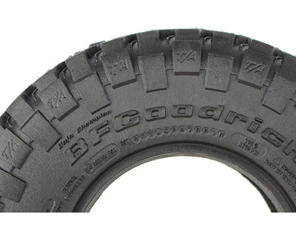 RC4WD 1.7" BFGoodrich Mud-Terrain T/A KM2 Scale Crawler Tires (2) (GripTec Red/Super Soft) - RC4ZT0228
