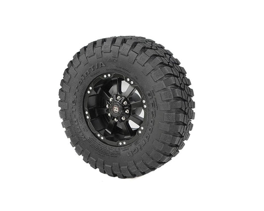 RC4WD 1.7" BFGoodrich Mud-Terrain T/A KM2 Scale Crawler Tires (2) (GripTec Red/Super Soft) - RC4ZT0228