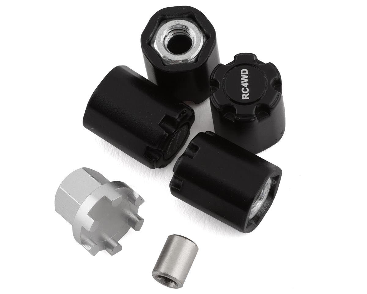 RC4WD Stamped Steel 1.7" Beadlock SR5 Wheels (White/Black) - Z-W0066
