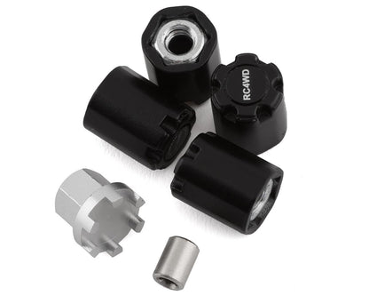 RC4WD Stamped Steel 1.7" Beadlock SR5 Wheels (White/Black) - Z-W0066