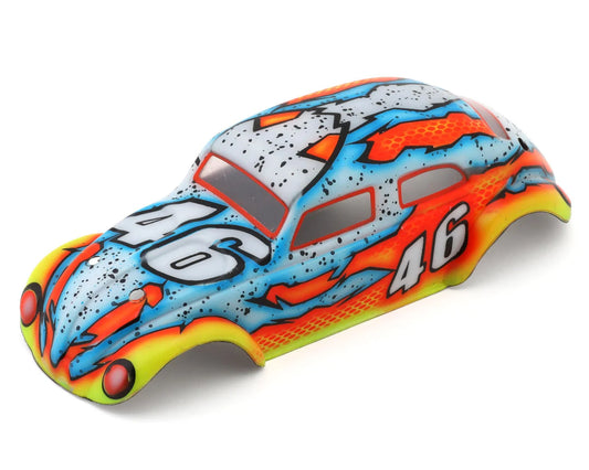 RDZ-09MRBR RadianZ Design Losi® Micro-B™ Rabitto Airbrush Pre-Painted Body (Snake 46)