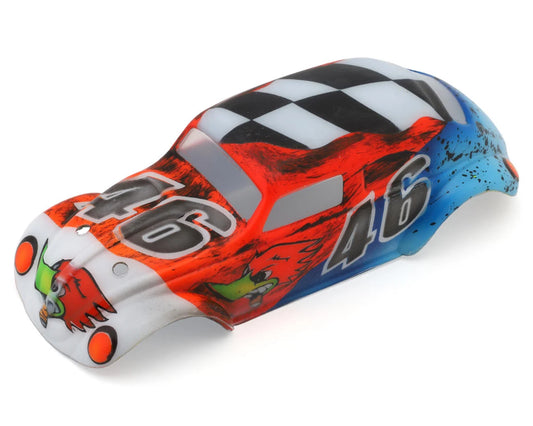 RDZ-10MRBR RadianZ Design Losi® Micro-B™ Rabitto Airbrush Pre-Painted Body (Angry Bird 46)