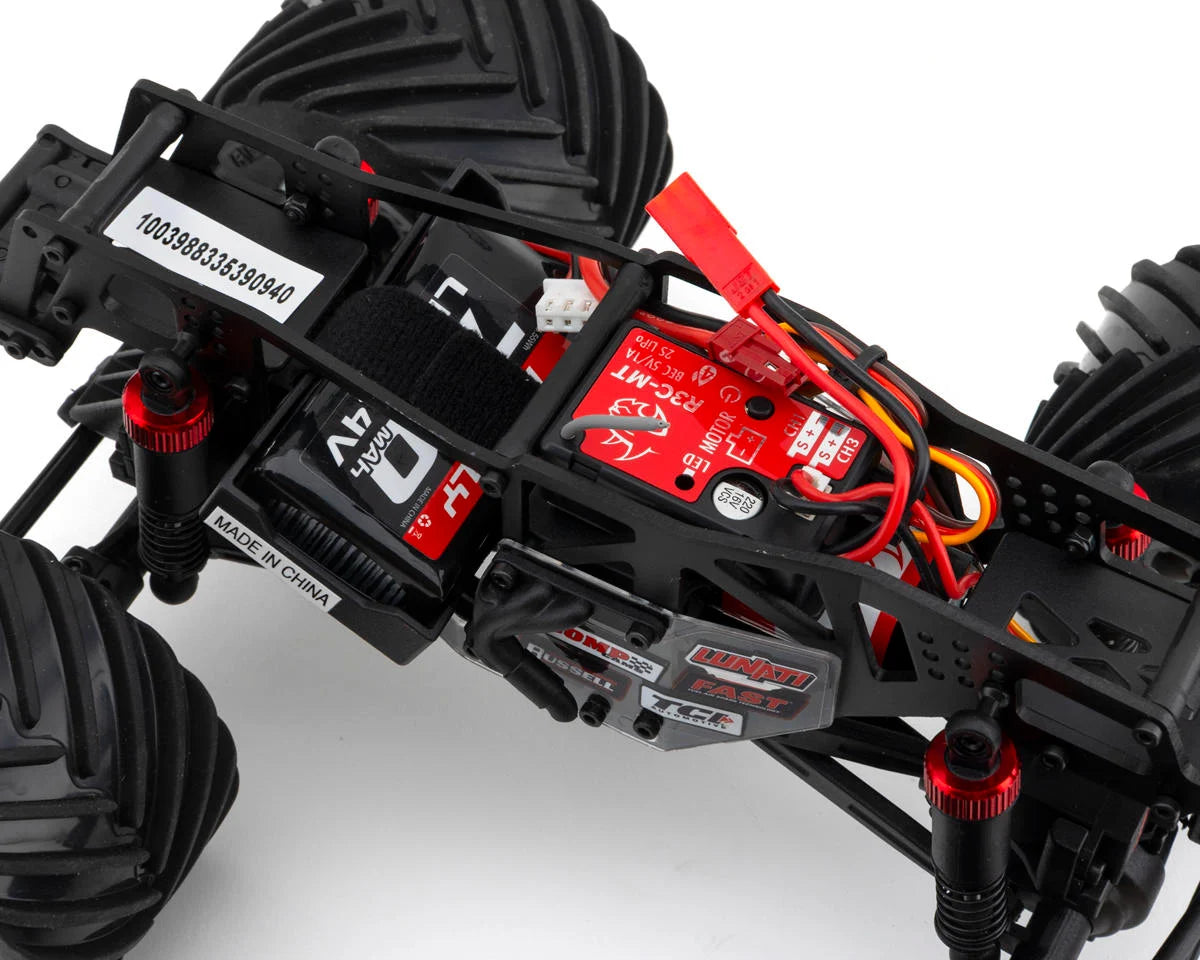 Redcat MT-18 1/18 4WD RTR Micro Monster Truck (Edelbrock Racing) w/2.4GHz Radio, Battery & Charger RER33540