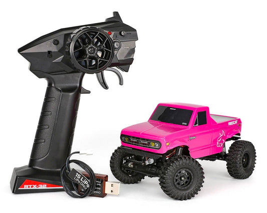 Redcat Ascent-32 1/32 4WD RTR Rock Crawler (Pink) w/2.4GHz Radio, Battery & Charger - RER40393