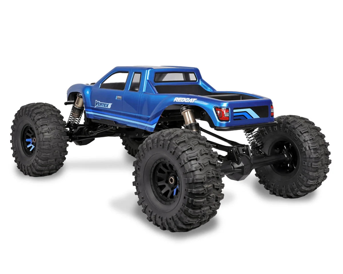 Redcat Vertex-6 Crawler 1/6 RTR 4WD Electric Brushless Rock Crawler (Blue) w/2.4GHz Radio - RER41192