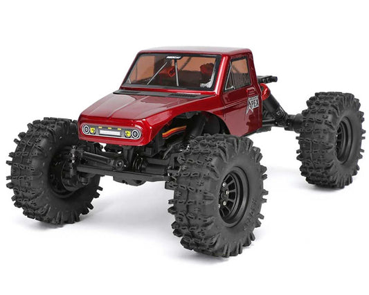 Redcat Ascent-18 Apex 1/18 4WD RTR Brushless Rock Crawler (Red) w/2.4GHz Radio, Battery & Charge - RER42219