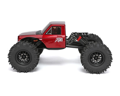 Redcat Ascent-18 Apex 1/18 4WD RTR Brushless Rock Crawler (Red) w/2.4GHz Radio, Battery & Charge - RER42219