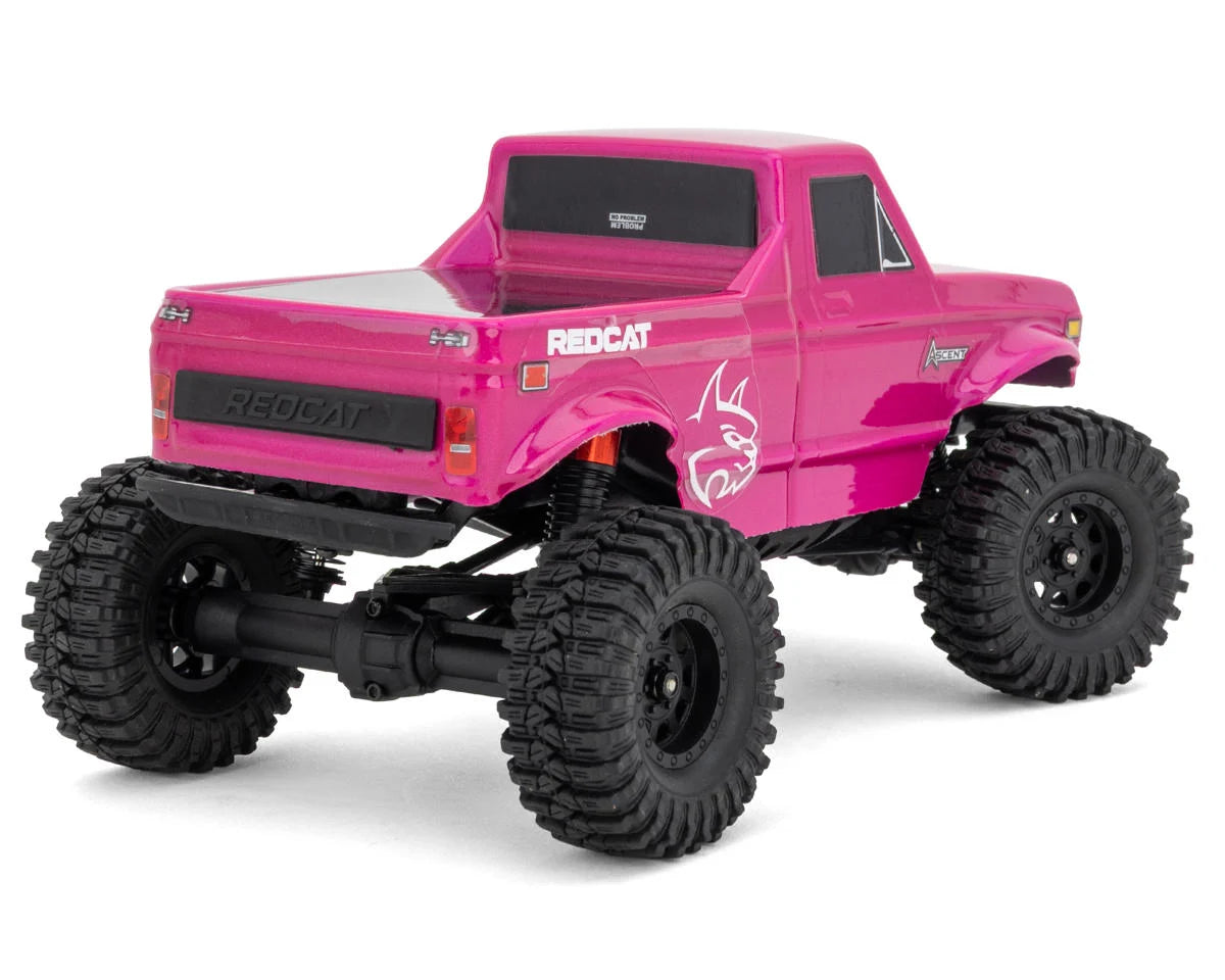 Redcat Ascent-32 V2 1/32 4WD RTR Rock Crawler (Pink) w/2.4GHz Radio, Battery & Charger - RER44375