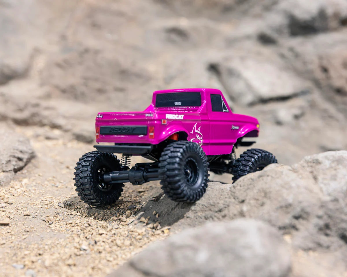 Redcat Ascent-32 V2 1/32 4WD RTR Rock Crawler (Pink) w/2.4GHz Radio, Battery & Charger - RER44375