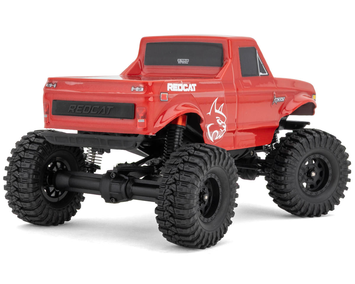 Redcat Ascent-32 V2 1/32 4WD RTR Rock Crawler (Red) w/2.4GHz Radio, Battery & Charger - RER44376