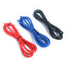 Yeah Racing 12AWG Silver Silicone Wire Set (BK/BU/RD) WPT-0030