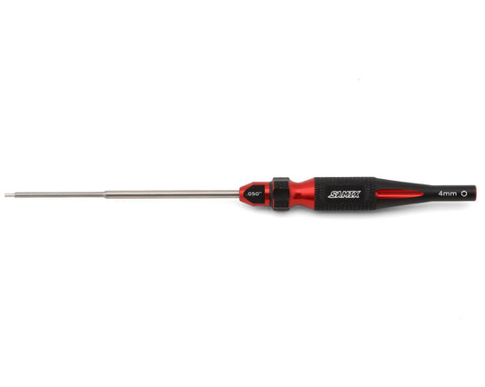 SAMSCX24-SD050-RD Samix SCX24 2in1 Hex Wrench Set Driver Red (0.50”Hex/4mm Nut)