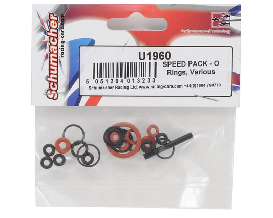 U1960 Schumacher Speed pack O-Rings; Various