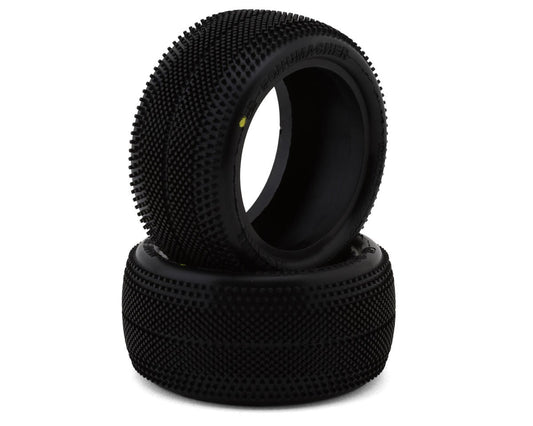 Schumacher Azami 2.2" 1/10 Rear Buggy Tires (Yellow) (2) - U6905