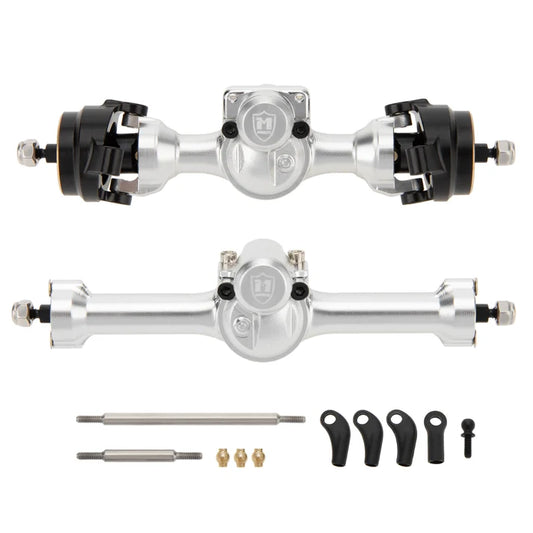 MEUS Racing +3mm Isokinetic SCX30 Axles with 3-Section CVD for Axial 1/30 SCX30 - SCX30-01-KY1246