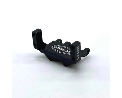 SEHREEFS148 Reefs RC Axial SCX24 Aluminum Servo Mount (Black) (99Micro & 179Micro)