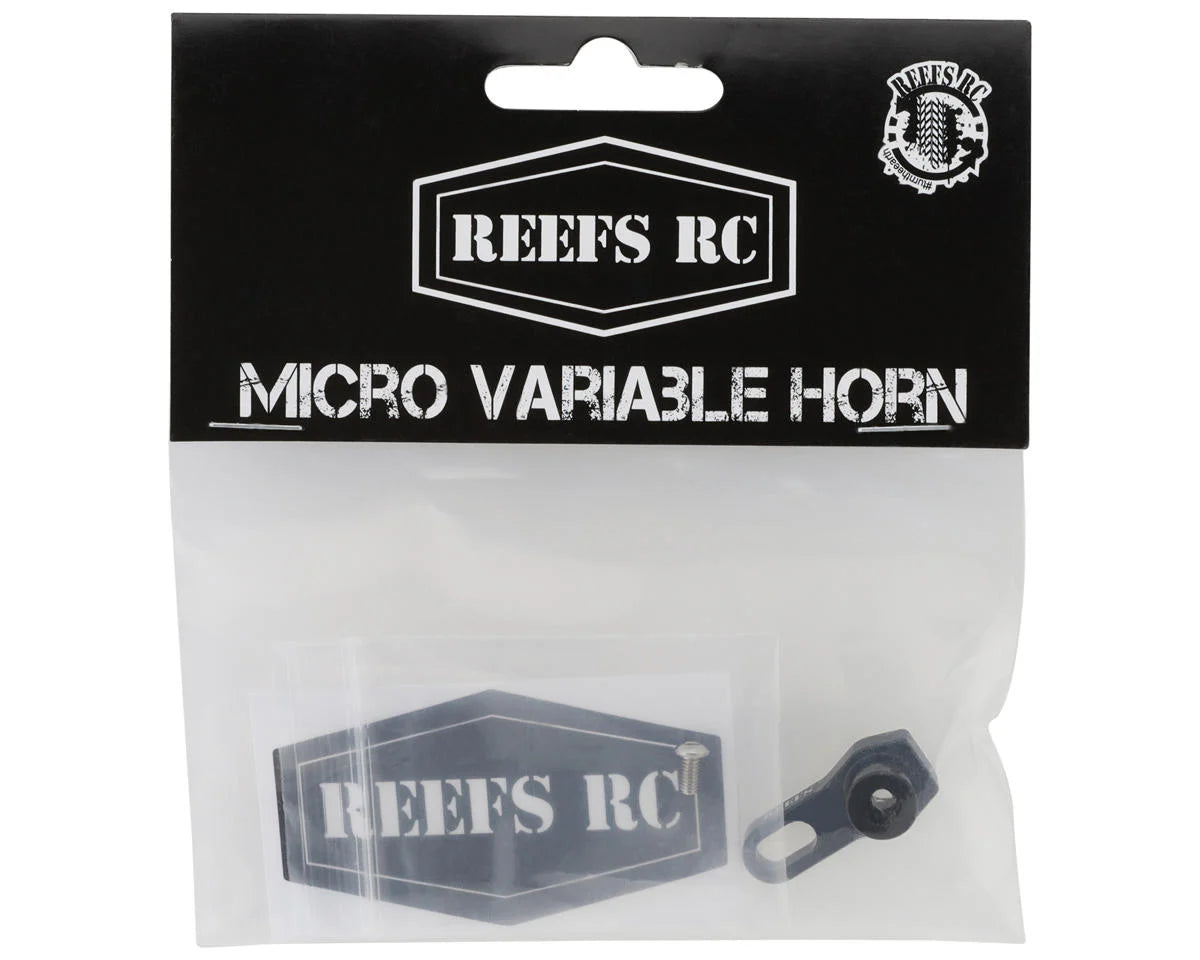 Reefs RC Aluminum Micro Variable Servo Horn (25T) (99Micro & 179Micro) (Dig, Two Speed & Over/Under)- REEFS167
