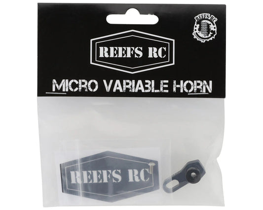 Reefs RC Aluminum Micro Variable Servo Horn (25T) (99Micro & 179Micro) (Dig, Two Speed & Over/Under)- REEFS167