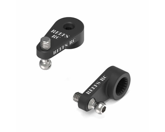 Reefs RC SX30 Aluminum Servo Arm & Ball Stud (SCX30) - REEFS286