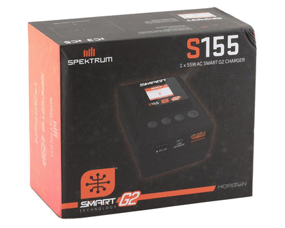 Spektrum RC S155 G2 AC Smart Charger (2-4S/5A/55W) - SPMXC2050