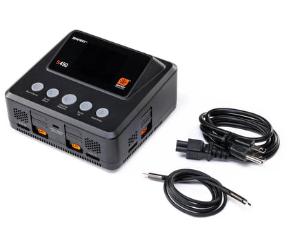 Smart Charger S450 G2 Quad Smart LiPo Battery Charger (6S/10A/DC-400W/AC-200W) AC 2x20W - SPMXC3040